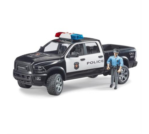 Автомодель Bruder Поліцейський пікап RAM 2500 із фігуркою 1:16 (02505) Автомодель Bruder Поліцейський пікап RAM 2500 із фігуркою 1:16 (02505)