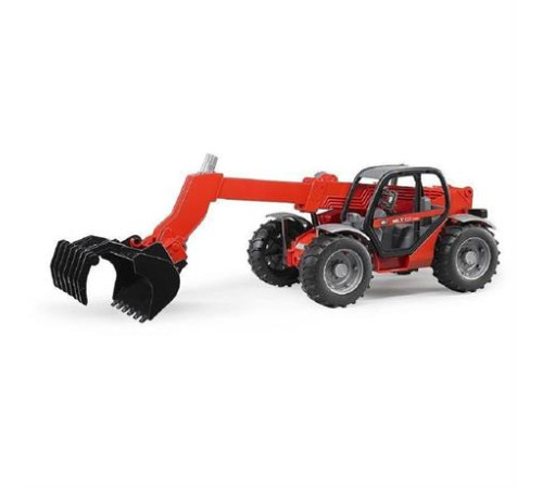 Модель Bruder Дорожній навантажувач з телескопічною стрілою MLT 633, 1:16 (02125) Модель Bruder Дорожній навантажувач з телескопічною стрілою MLT 633, 1:16 (02125)