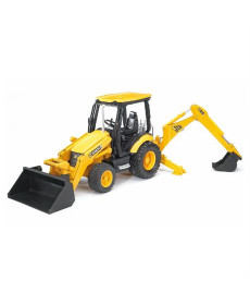Модель Bruder Дорожній навантажувач з екскаватором JCB MIDI CX 1:16 (02427)