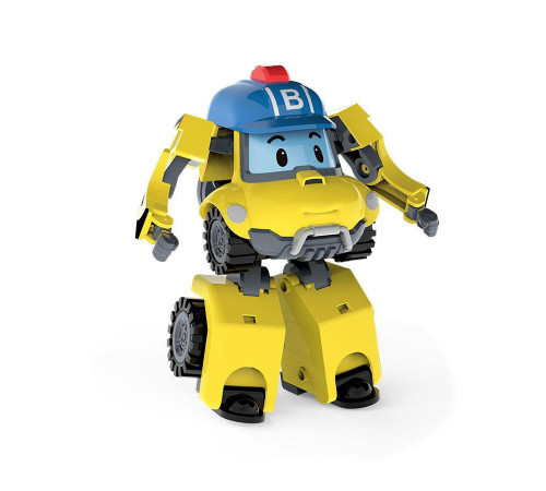 Машинка-трансформер дитяча Roi Visual Робокар Баккі 10 см