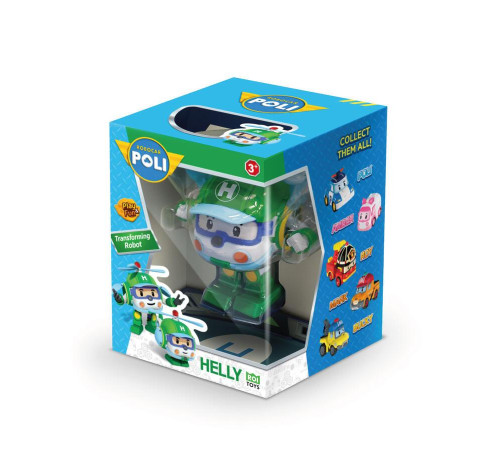 Машинка-трансформер дитяча Roi Visual Робокар Хеллі 10 см