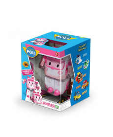 Машинка-трансформер дитяча Roi Visual Робокар Ембер 10 см