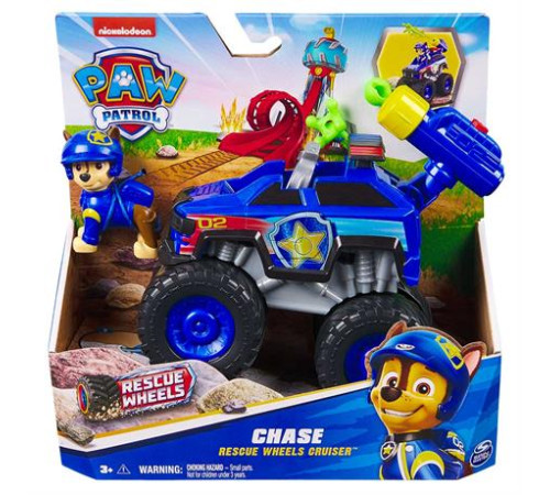 Ігровий набір Paw Patrol Мегаколеса Великий рятувальний автомобіль-трансформер із Гончиком (SM17776/6069302) Ігровий набір Paw Patrol Мегаколеса Великий рятувальний автомобіль-трансформер із Гончиком (SM17776/6069302)
