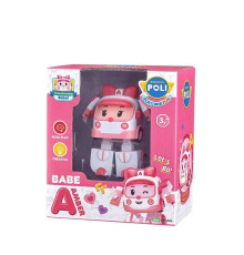 Машинка-трансформер дитяча Roi Visual Робокар малюк Ембер