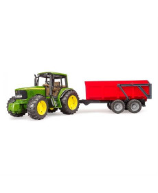 Модель Bruder Трактор John Deere з причіпом 1:16 (02057)
