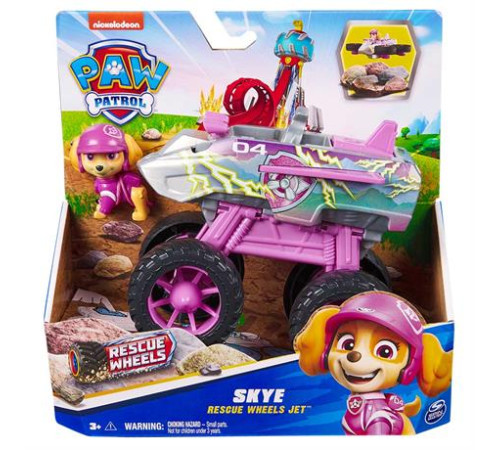 Ігровий набір Paw Patrol Мегаколеса Великий рятувальний автомобіль-трансформер із Скай (SM17776/6069303) Ігровий набір Paw Patrol Мегаколеса Великий рятувальний автомобіль-трансформер із Скай (SM17776/6069303)