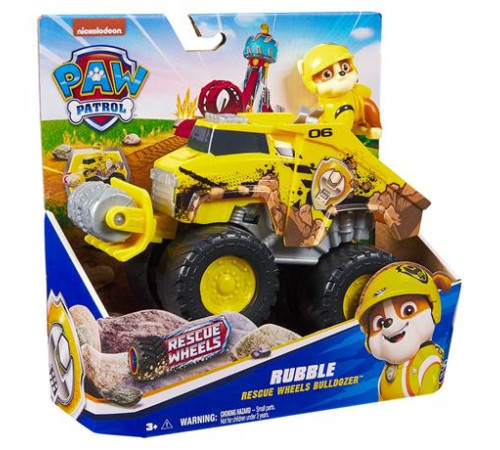 Ігровий набір Paw Patrol Мегаколеса Великий рятувальний автомобіль-трансформер із Кремезом (SM17776/6069304) Ігровий набір Paw Patrol Мегаколеса Великий рятувальний автомобіль-трансформер із Кремезом (SM17776/6069304)