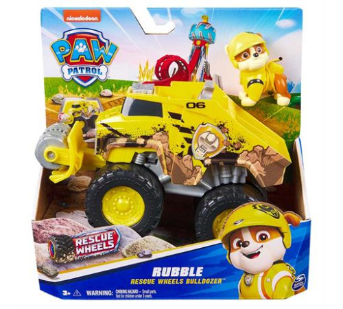 Ігровий набір Paw Patrol Мегаколеса Великий рятувальний автомобіль-трансформер із Кремезом (SM17776/6069304) Ігровий набір Paw Patrol Мегаколеса Великий рятувальний автомобіль-трансформер із Кремезом (SM17776/6069304)