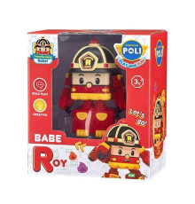 Машинка-трансформер дитяча Roi Visual Робокар малюк Рой