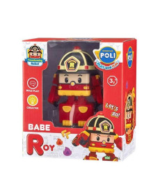 Машинка-трансформер дитяча Roi Visual Робокар малюк Рой