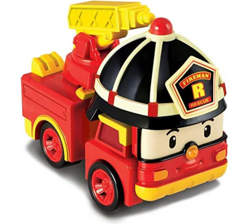 Машинка-трансформер дитяча Roi Visual Робокар малюк Рой