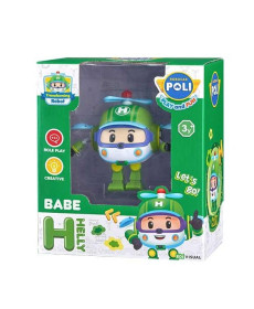 Машинка-трансформер дитяча Roi Visual Робокар малюк Хеллі