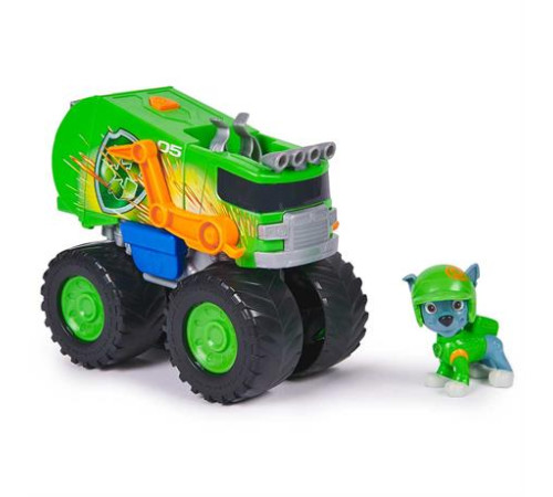 Ігровий набір Paw Patrol Мегаколеса Великий рятувальний автомобіль-трансформер із Рокі (SM17776/6069331) Ігровий набір Paw Patrol Мегаколеса Великий рятувальний автомобіль-трансформер із Рокі (SM17776/6069331)