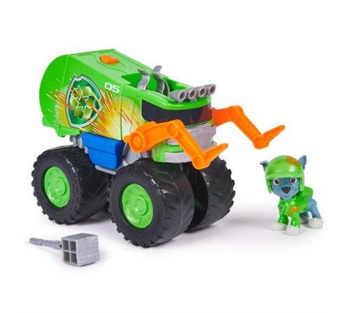 Ігровий набір Paw Patrol Мегаколеса Великий рятувальний автомобіль-трансформер із Рокі (SM17776/6069331) Ігровий набір Paw Patrol Мегаколеса Великий рятувальний автомобіль-трансформер із Рокі (SM17776/6069331)