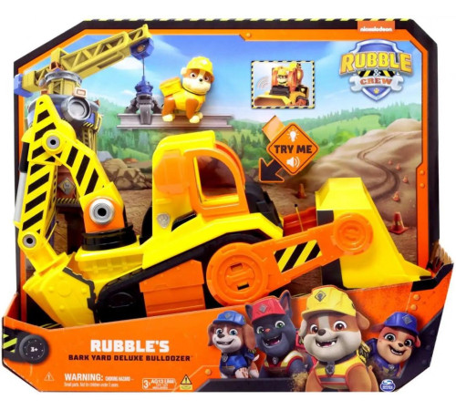 Машинка-трансформер дитяча Spin Master Бульдозер Кремеза "Щенячий патруль"