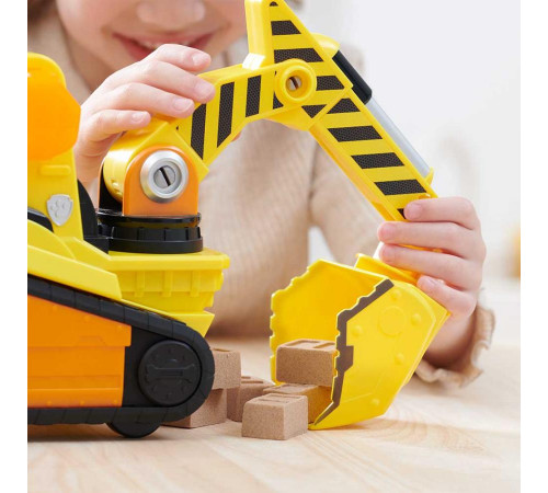 Машинка-трансформер дитяча Spin Master Бульдозер Кремеза "Щенячий патруль"