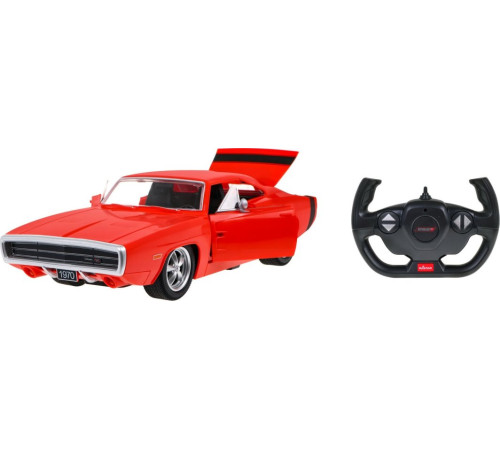 1970 Dodge Charger RT червоний RASTAR модель 1:16 Автомобіль на дистанційному керуванні + пульт дистанційного керування