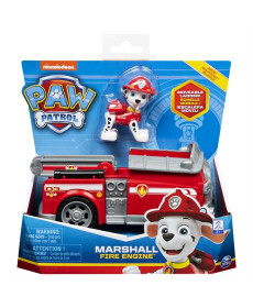 Ігровий набір Paw Patrol Пожежний автомобіль із водієм Маршалом (SM16775/9917)