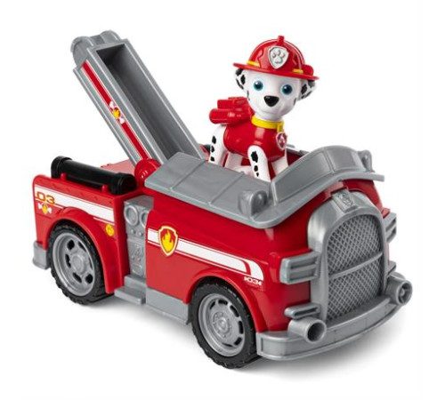 Ігровий набір Paw Patrol Пожежний автомобіль із водієм Маршалом (SM16775/9917) Ігровий набір Paw Patrol Пожежний автомобіль із водієм Маршалом (SM16775/9917)