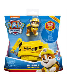 Ігровий набір Paw Patrol Бульдозер із водієм Кремезом (SM16775/9924)