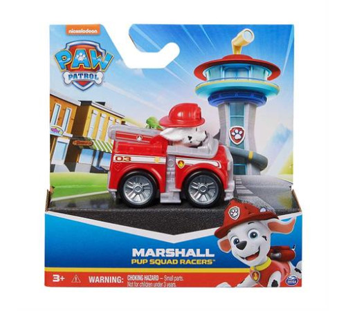 Ігровий набір Paw Patrol Рятувальний мініавтомобіль із водієм Маршал (SM17791/4564) Ігровий набір Paw Patrol Рятувальний мініавтомобіль із водієм Маршал (SM17791/4564)