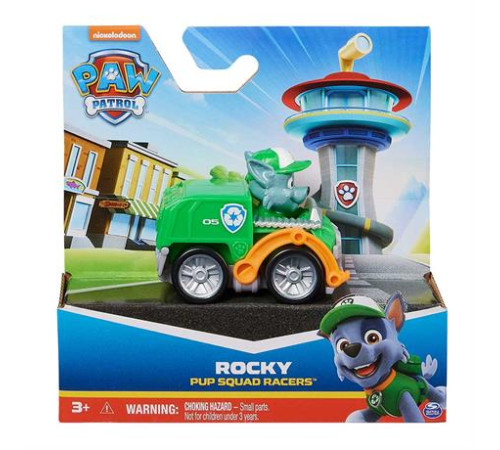 Ігровий набір Paw Patrol Рятувальний мініавтомобіль із водієм Рокі (SM17791/4969) Ігровий набір Paw Patrol Рятувальний мініавтомобіль із водієм Рокі (SM17791/4969)