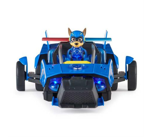 Ігровий набір Paw Patrol Щенячий патруль у кіно 2 Поліцейський автомобіль-трансформер Гончика делюкс (SM17732/7887) Ігровий набір Paw Patrol Щенячий патруль у кіно 2 Поліцейський автомобіль-трансформер Гончика делюкс (SM17732/7887)