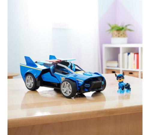 Ігровий набір Paw Patrol Щенячий патруль у кіно 2 Поліцейський автомобіль-трансформер Гончика делюкс (SM17732/7887) Ігровий набір Paw Patrol Щенячий патруль у кіно 2 Поліцейський автомобіль-трансформер Гончика делюкс (SM17732/7887)