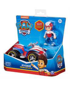 Ігровий набір Paw Patrol Рятувальний автомобіль з водієм Райдер (SM16775/8807)