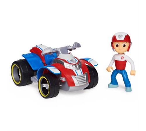 Ігровий набір Paw Patrol Рятувальний автомобіль з водієм Райдер (SM16775/8807) Ігровий набір Paw Patrol Рятувальний автомобіль з водієм Райдер (SM16775/8807)