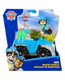 Машинка-трансформер дитяча Spin Master Базовий рятівний автомобіль з водієм Рекс