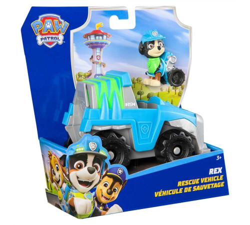 Машинка-трансформер дитяча Spin Master Базовий рятівний автомобіль з водієм Рекс
