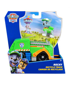 Машинка-трансформер дитяча Spin Master Базовий рятівний автомобіль з водієм Роккі