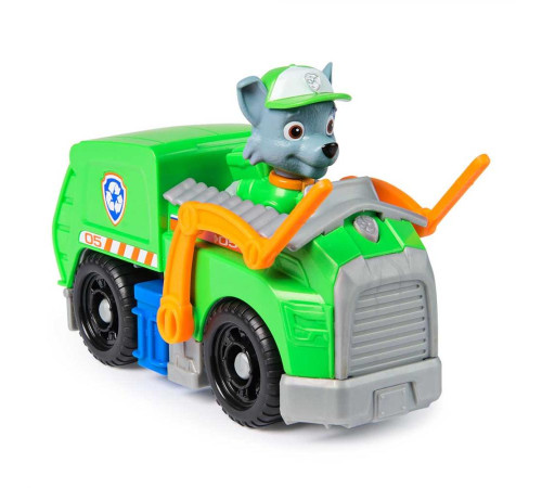 Машинка-трансформер дитяча Spin Master Базовий рятівний автомобіль з водієм Роккі