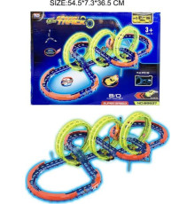 Дитяча гоночна траса Extreme Race Track + Машинка з LED 3+ 