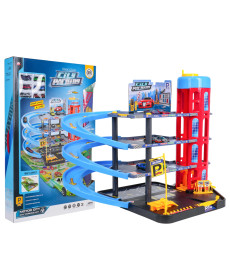 Дитячий іграшковий паркінг Ramiz 981-18 + килимок