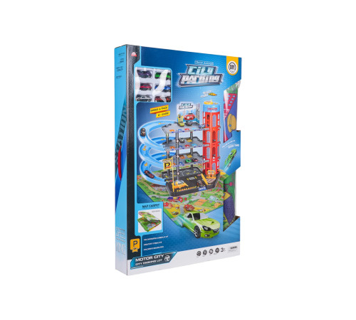 Дитячий іграшковий паркінг Ramiz 981-18 + килимок