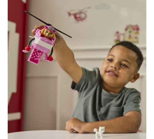 Гелікоптер дитячий Spin Master Пожежна рятувальна місія з водієм Скай