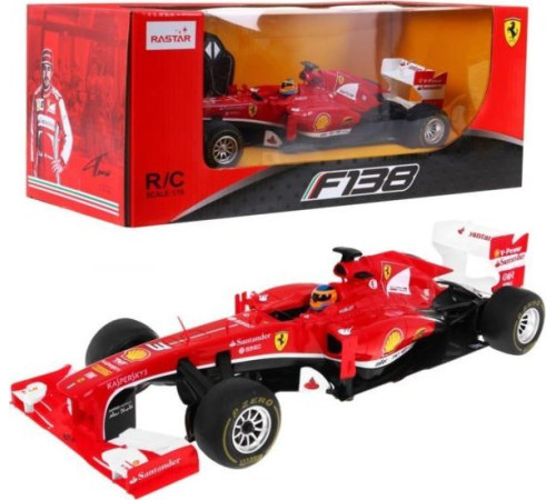 Ferrari F138 RASTAR модель 1:18 Гоночний автомобіль на дистанційному керуванні + пульт 2,4 ГГц