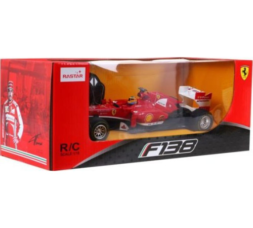 Ferrari F138 RASTAR модель 1:18 Гоночний автомобіль на дистанційному керуванні + пульт 2,4 ГГц