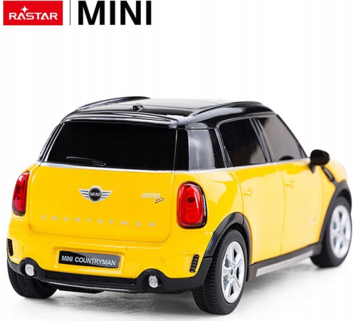 Машинка R/C 1:24 Mini Countryman Yellow RASTAR