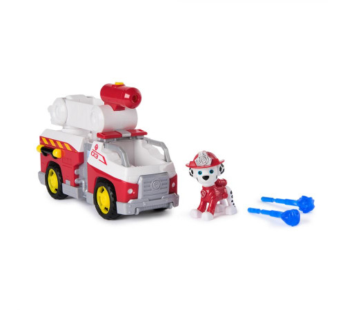 Машинка-трансформер дитяча Spin Master Пожежна рятувальна місія з водієм Маршал