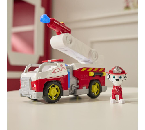 Машинка-трансформер дитяча Spin Master Пожежна рятувальна місія з водієм Маршал