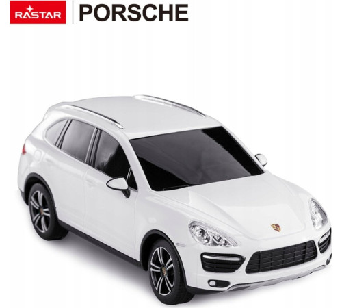 Машинка на радіоуправлінні 1:24 Porsche Cayenne Turbo White RASTAR