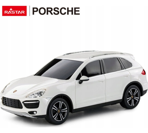 Машинка на радіоуправлінні 1:24 Porsche Cayenne Turbo White RASTAR