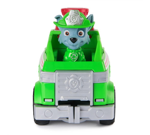 Машинка-трансформер дитяча Spin Master Пожежна рятувальна місія з водієм Роккі