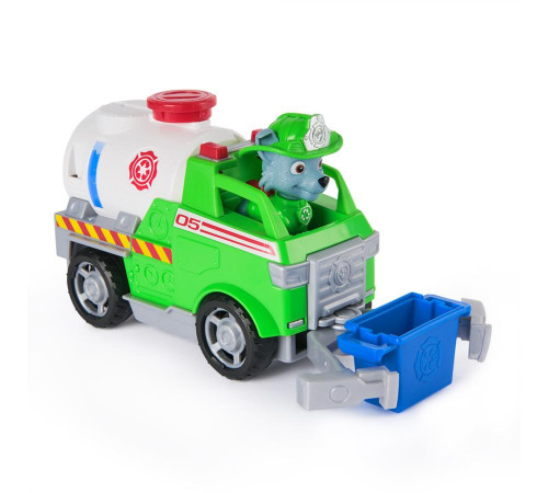 Машинка-трансформер дитяча Spin Master Пожежна рятувальна місія з водієм Роккі