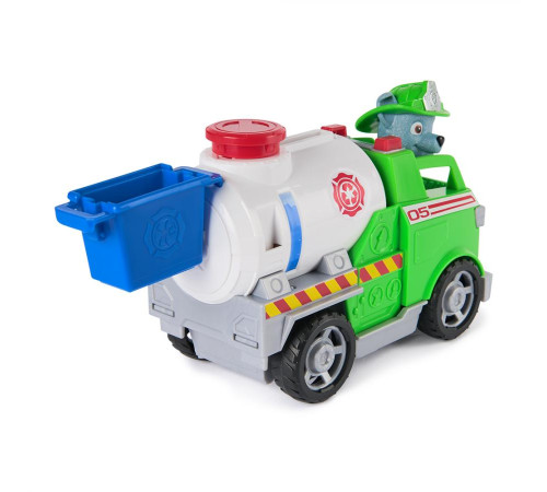Машинка-трансформер дитяча Spin Master Пожежна рятувальна місія з водієм Роккі