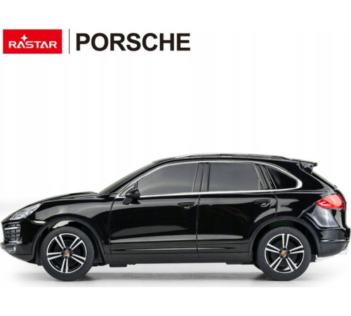 Машинка на радіоуправлінні 1:24 Porsche Cayenne Turbo Black RASTAR