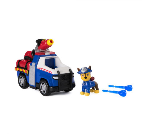 Машинка-трансформер дитяча Spin Master Пожежна рятувальна місія з водієм Гонщик